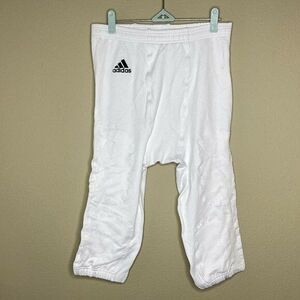 Adidas Techfit Primeknit Football Pants White No Padding, Size 2XL